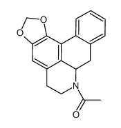 (7R)-6,7,7a,8-Tetrahydro-7-acetyl-5H-benzo[g]-1,3-benzodioxolo[6,5,4-de]quinoline picture