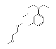 N-ethyl-N-[2-[2-(2-methoxyethoxy)ethoxy]ethyl]-3-methylaniline Structure