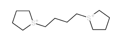 methanesulfonic acid; 1-[4-(2,3,4,5-tetrahydrothiophen-1-yl)butyl]-2,3,4,5-tetrahydrothiophene Structure