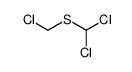 dichloro(chloromethylsulfanyl)methane结构式