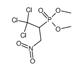 dimethyl [2-nitro-1-(trichloromethyl)ethyl]phosphonate结构式