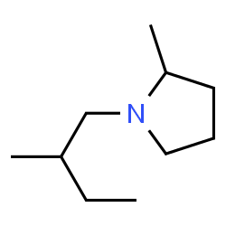 Pyrrolidine, 2-methyl-1-(2-methylbutyl)- (9CI) picture