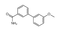 3'-methoxybiphenyl-3-carboxylic acid amide Structure