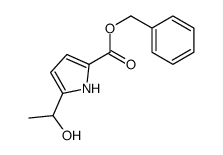 benzyl 5-(1-hydroxyethyl)-1H-pyrrole-2-carboxylate Structure