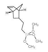 NORBORNENYL ETHYL TRIMETHOXYSILANE结构式