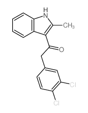 2-(3,4-dichlorophenyl)-1-(2-methyl-1H-indol-3-yl)ethanone picture