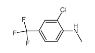 (2-chloro-4-trifluoromethyl-phenyl)-methyl-amine结构式