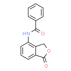 Phthalide, 4-benzamido- (5CI) Structure