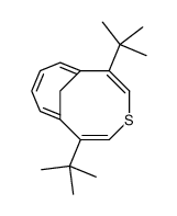 2,6-ditert-butyl-4-thiabicyclo[5.4.1]dodeca-1(11),2,5,7,9-pentaene Structure