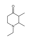 4-Piperidinone,1-ethyl-2,3-dimethyl-(9CI) structure