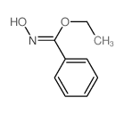 Benzenecarboximidicacid, N-hydroxy-, ethyl ester, (Z)- (9CI)结构式