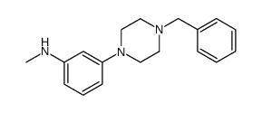 [3-(4-phenylmethylpiperazin-1-yl)phenyl]methylamine Structure