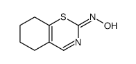 N-(5,6,7,8-tetrahydro-1,3-benzothiazin-2-ylidene)hydroxylamine结构式