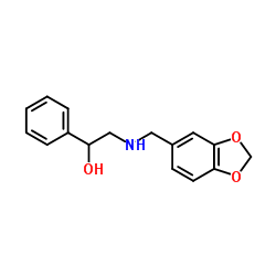 2-((1,3-BENZODIOXOL-5-YLMETHYL)AMINO)-1-PHENYLETHANOL picture