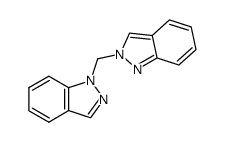 2-((1H-indazol-1-yl)methyl)-2H-indazole结构式