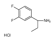 (S)-1-(3,4-二氟苯基)丙-1-胺图片