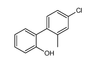 2-(4-chloro-2-methylphenyl)phenol Structure