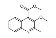 methyl 3-methoxy-2-methylquinoline-4-carboxylate picture