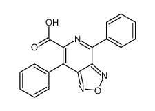 4,7-diphenyl-[1,2,5]oxadiazolo[3,4-c]pyridine-6-carboxylic acid Structure