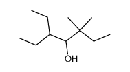 5-ethyl-3,3-dimethyl-heptan-4-ol结构式