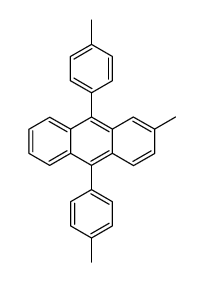 9,10-ditolyl-2-methylanthracene Structure