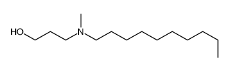 3-[decyl(methyl)amino]propan-1-ol Structure