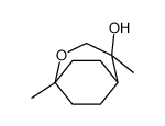 2,5-dimethyl-4-oxabicyclo[3.2.2]nonan-2-ol Structure