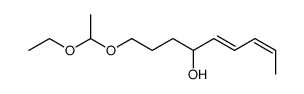 1-(1-ethoxyethoxy)nona-5,7-dien-4-ol Structure