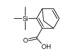 3-trimethylsilylbicyclo[2.2.1]hepta-2,5-diene-2-carboxylic acid结构式