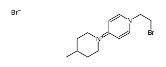 1-(2-bromoethyl)-4-(4-methylpiperidin-1-yl)pyridin-1-ium,bromide结构式