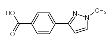 4-(1-Methyl-1H-pyrazol-3-yl)benzoic acid picture