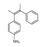 4-(3-phenylbut-2-en-2-yl)aniline结构式