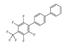 1,2,4,5-tetrafluoro-3-(4-phenylphenyl)-6-(trifluoromethyl)benzene Structure