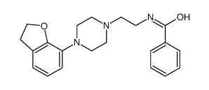 N-[2-[4-(2,3-dihydro-1-benzofuran-7-yl)piperazin-1-yl]ethyl]benzamide Structure