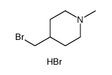 4-(BroMoMethyl)-1-Methylpiperidine hydrobroMide structure