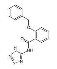 2-(benzyloxy)-N-1H-tetrazol-5-ylbenzamide Structure