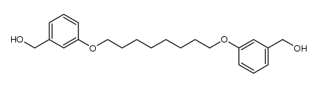 1,8-bis(3-hydroxymethylphenoxy)octane Structure