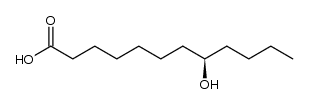 (8R)-(-)-8-hydroxydodecanoic acid结构式