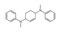 1-N,4-N-dimethyl-1-N,4-N-diphenylcyclohex-2-ene-1,4-diamine结构式