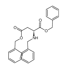 dibenzyl N-benzyl-L-aspartate Structure