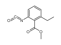 methyl 6-ethyl-2-isocyanatobenzoate Structure