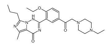 Vardenafil Acetyl Analogue Structure