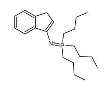 tributyl((inden-3-yl)imino)-λ5-phosphane结构式