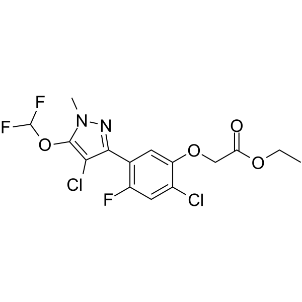 pyraflufen Structure