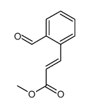 methyl 3-(2-formylphenyl)prop-2-enoate结构式