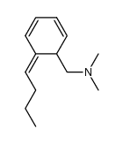 (Z)-5-butylidene-6-(dimethylamino)methyl-1,3-cyclohexadiene结构式