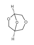 (+/-)-3,6,8-trioxabicyclo[3.2.1]octane结构式