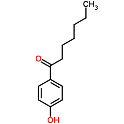 4-Hydroxyphenyl hexyl ketone structure