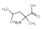 DL-ALPHA-METHYLLEUCINE structure