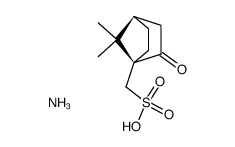 (-)-CAMPHOR-10-SULFONIC ACID AMMONIUM SALT结构式